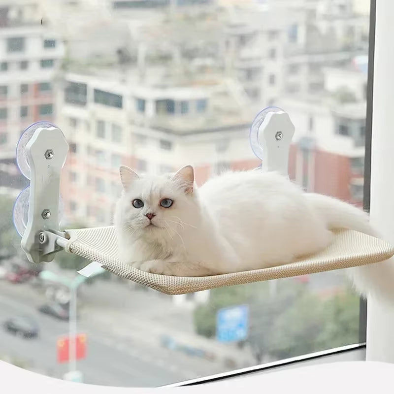 Space-Saving Window Cat Hammock