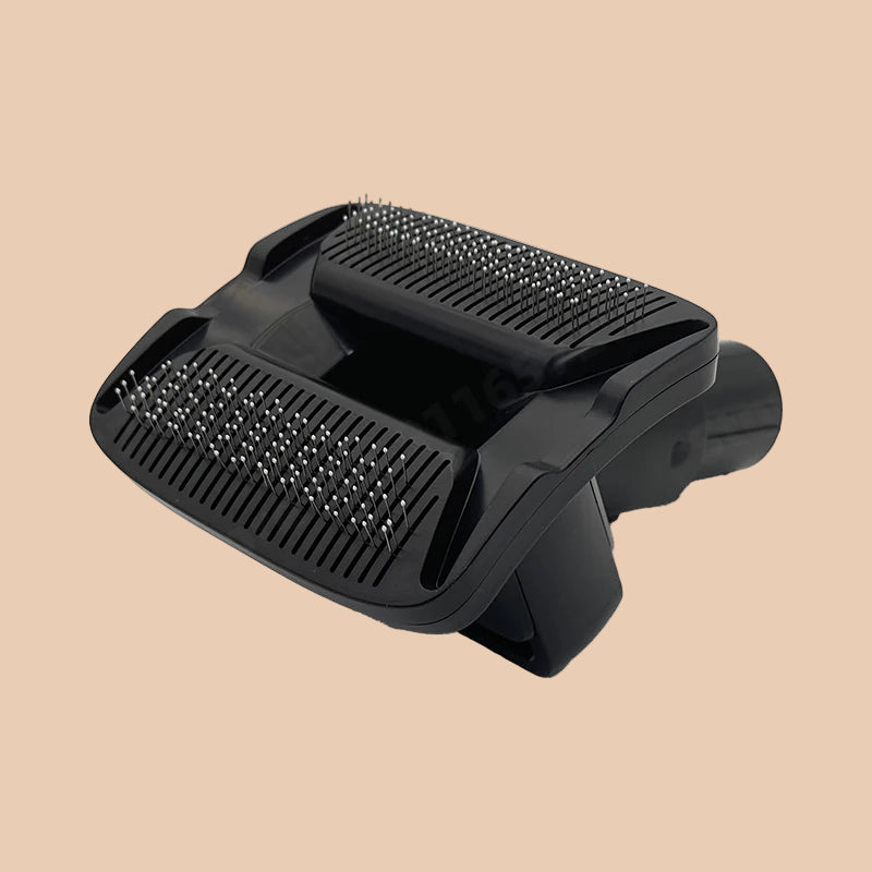 Pet Grooming Brush & Vacuum Accessory