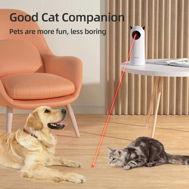 Automatic Smart Cat Toy with Laser & Teasing Modes