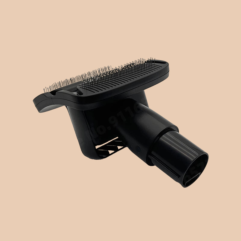 Pet Grooming Brush & Vacuum Accessory