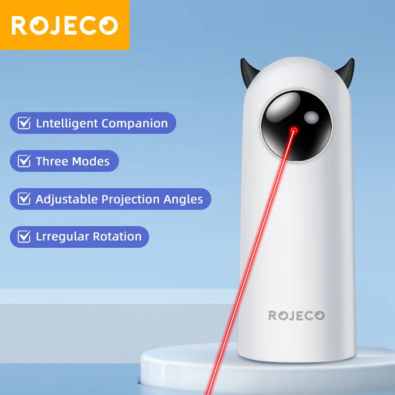 Automatic Smart Cat Toy with Laser & Teasing Modes