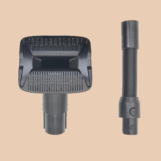 Pet Grooming Brush & Vacuum Accessory