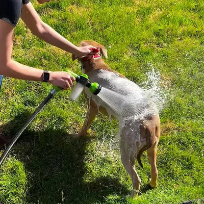 Adjustable Pet Shower Head with Soap Dispenser