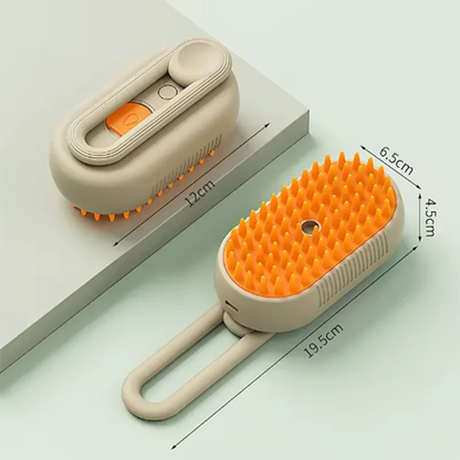 3-in-1 Pet Grooming Comb with Spray & Massage Function